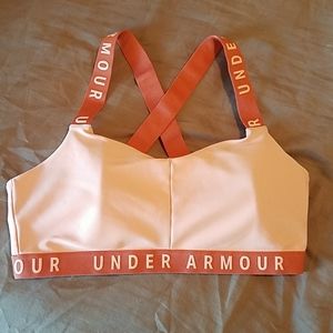 Under Armour wordmark strappy bra